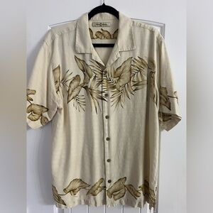 Tommy Bahama button down silk